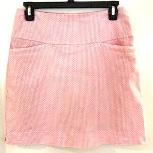 S.C. & CO Skort Size‎ S Coral & White Golf Athletic Stretch Sporty
